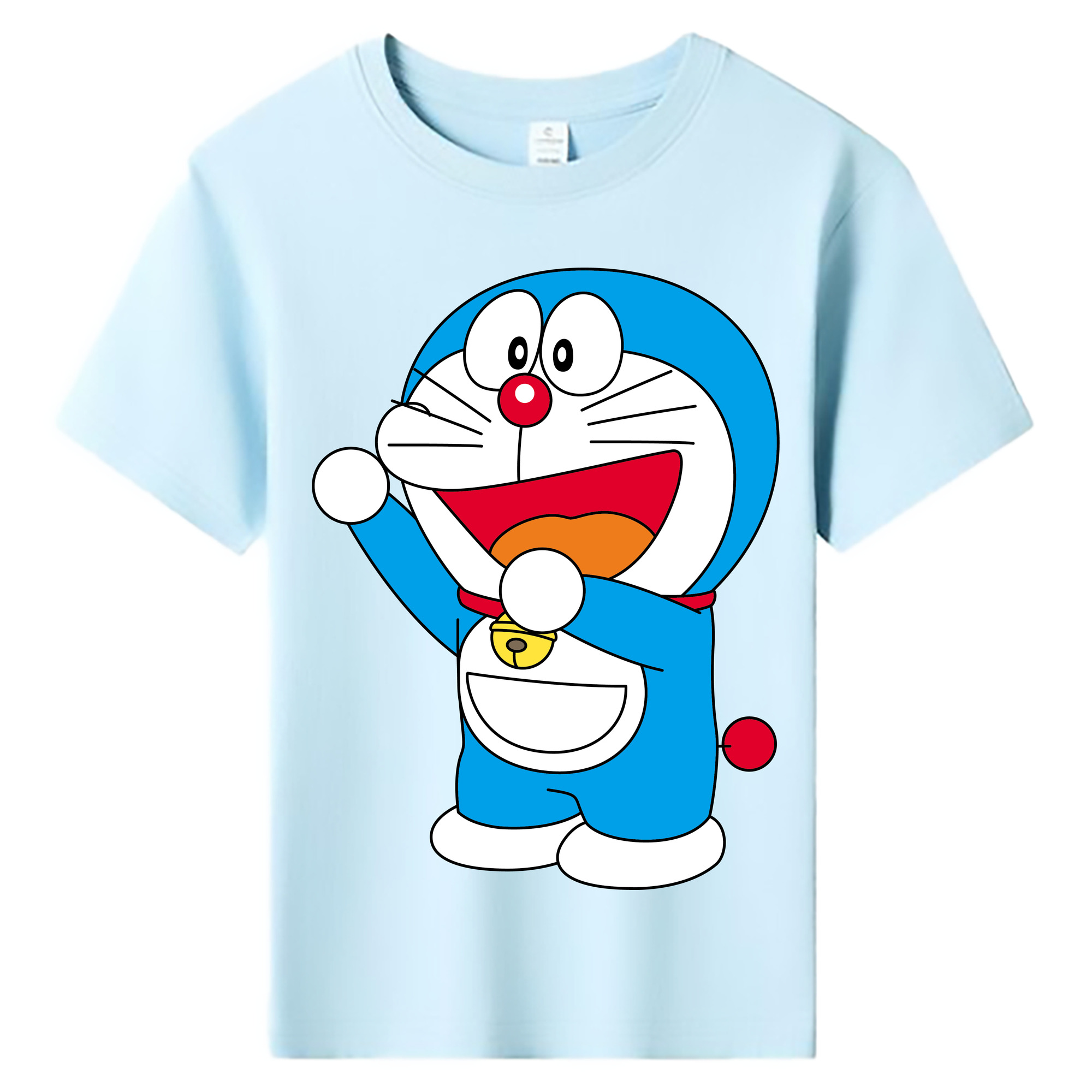 （画像用） ドラえもん Doraemon 綿100％キッズTシャツ（フロントプリント）
